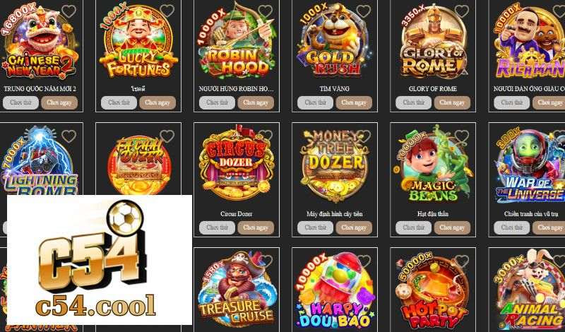 Slot game - Nổ hũ C54